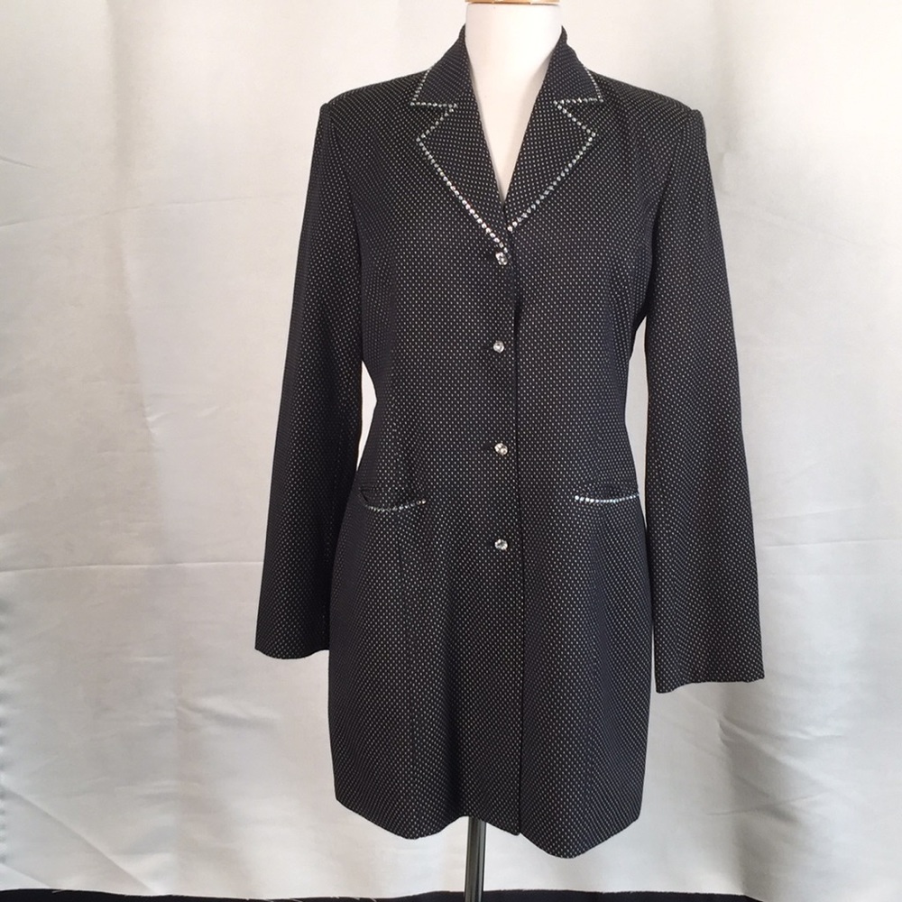 Christine Alexander Vintage Coat w/ Crystals
